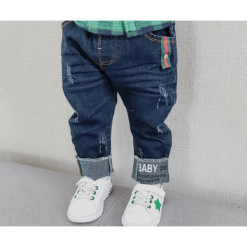2018 Washed New Design Kindermode Jeans Gute Qualität Kinder Jungen Jeans